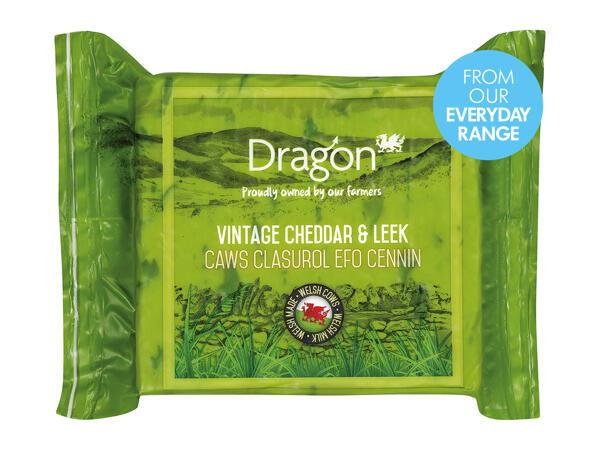 Dragon Vintage Cheddar & Leek