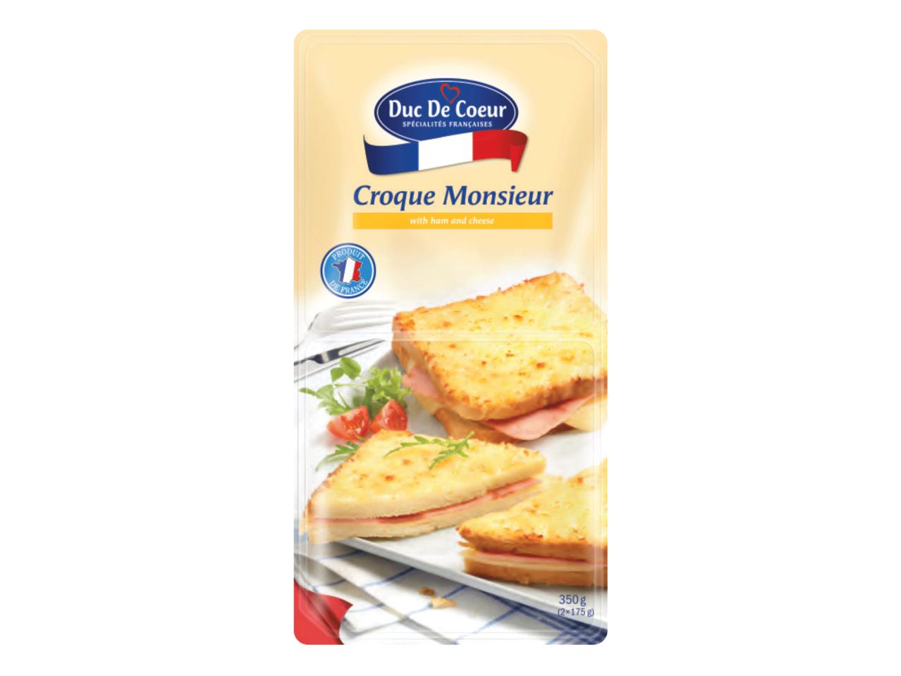 DUC DE COEUR French Style Ham & Cheese Sandwich