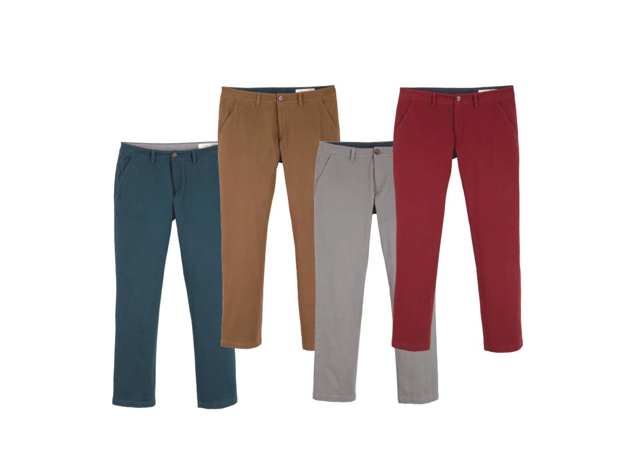 LIVERGY Men's Twill Trousers