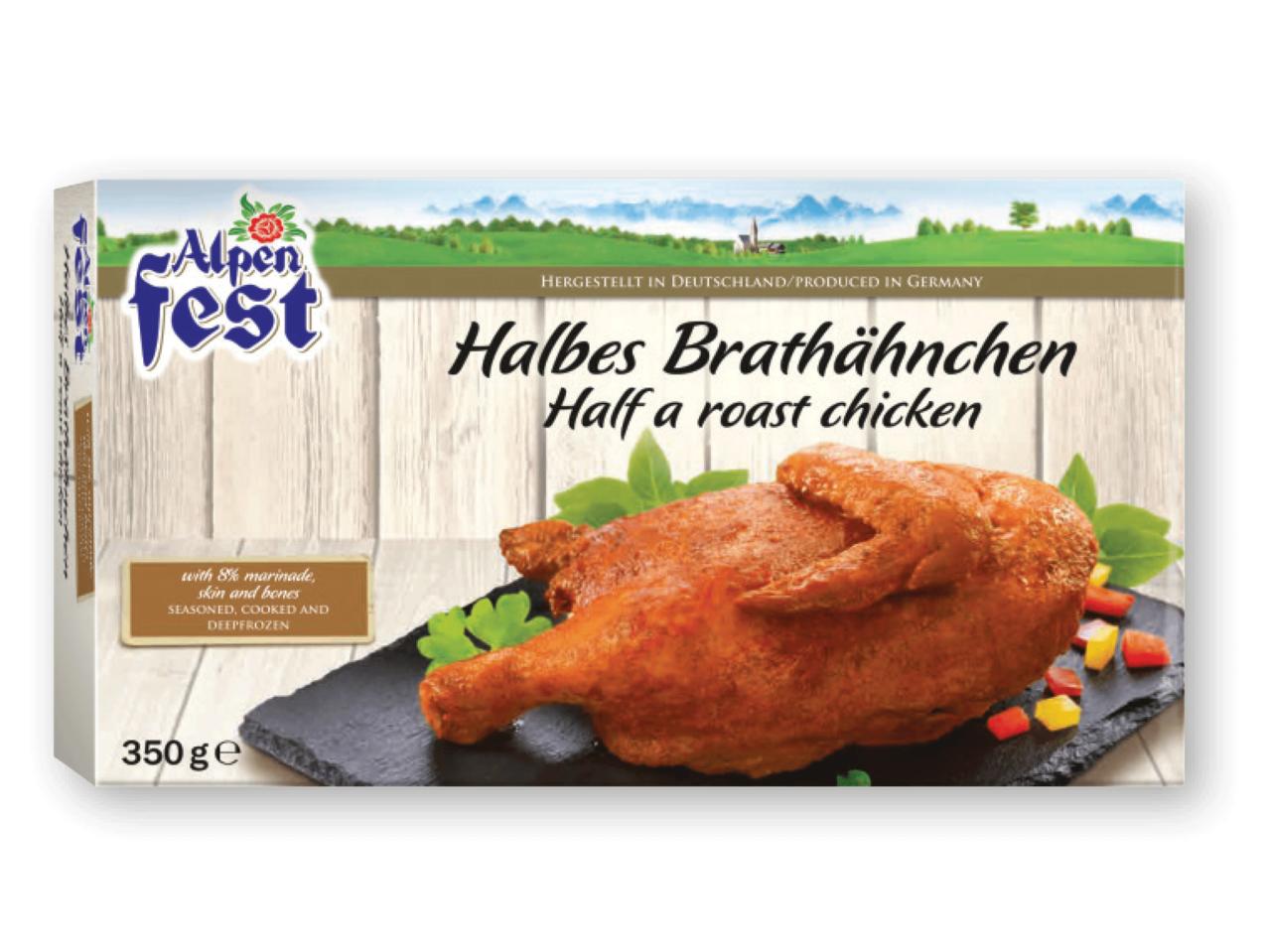 ALPENFEST Half a Roast Chicken