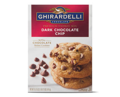 Ghirardelli Dark Chocolate Chip Premium Cookie Mix