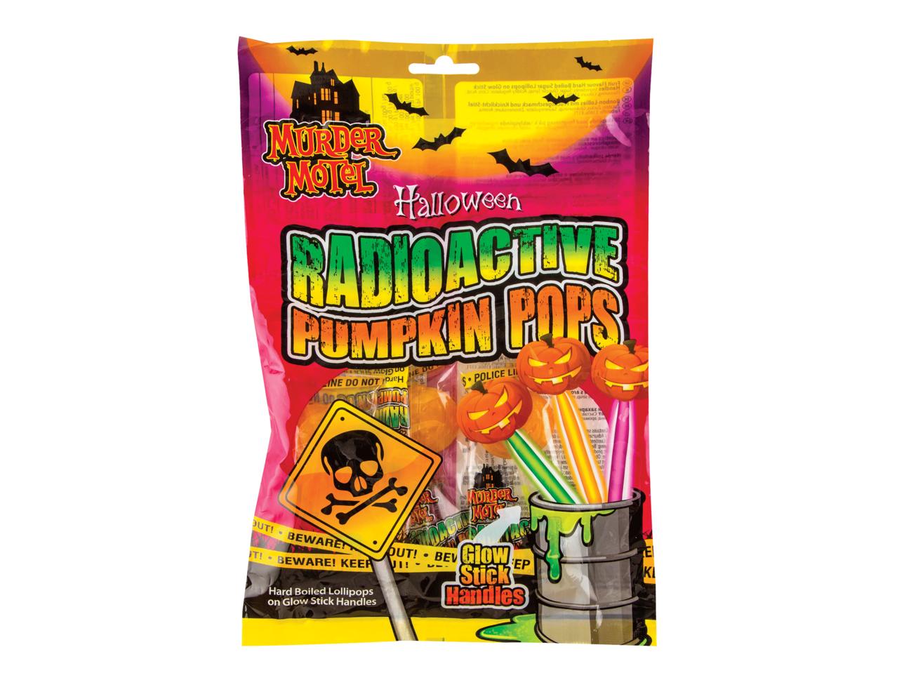 MURDER MOTEL Radioactive Pumpkin Pops