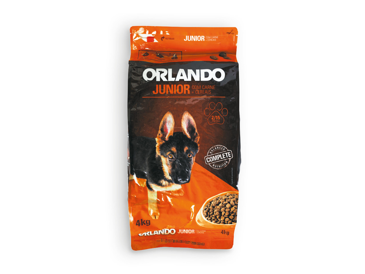 ORLANDO(R) Alimento Completo para Cachorros
