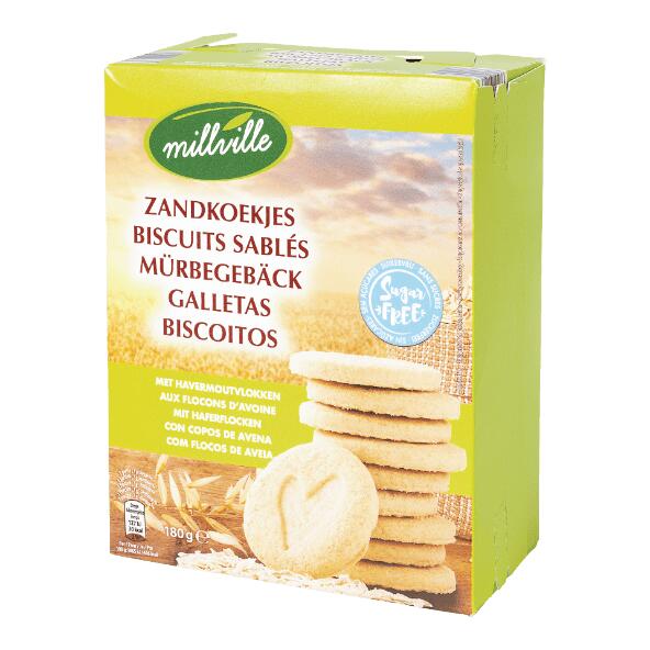 MILLVILLE(R) 				Biscuits sablés sans sucre