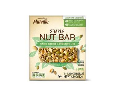 Millville Simple Nut Bars