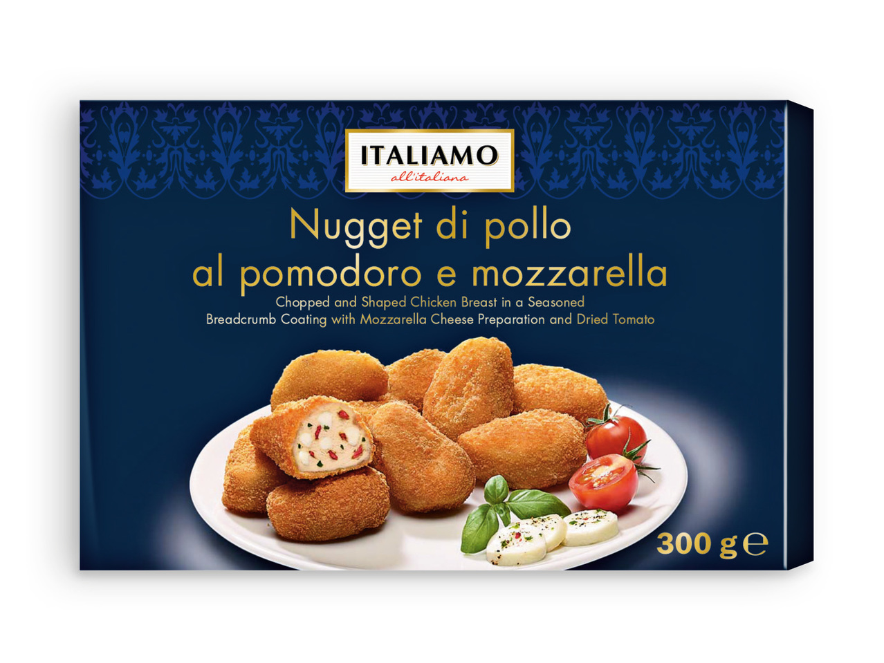 ITALIAMO(R) Nuggets de Frango com Mozzarella e Tomate