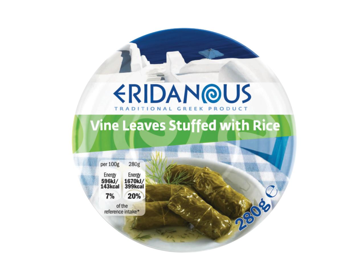 Vine Leaves stuffed with Rice