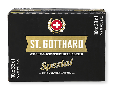 Bière spéciale ST. GOTTHARD