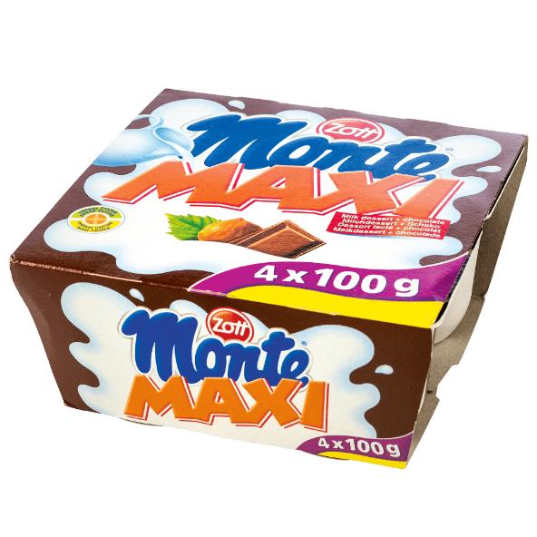 Dessert lacté Monte Maxi, 4 pcs