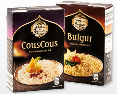 Couscous/Bulgur SCHÄTZE DES ORIENTS