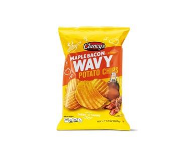 Clancy's Maple Bacon Wavy Potato Chips