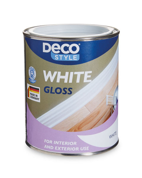 Deco Style White Gloss Paint 750ml