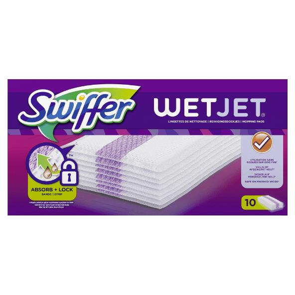 SWIFFER(R) 				10 lingettes de nettoyage