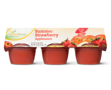 SimplyNature Applesauce Cups
