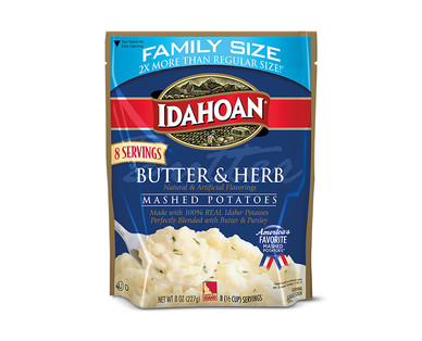 Idahoan Flavored Mashed Potatoes