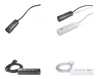 Easy Home Fabric Power Strips or Extension Cords