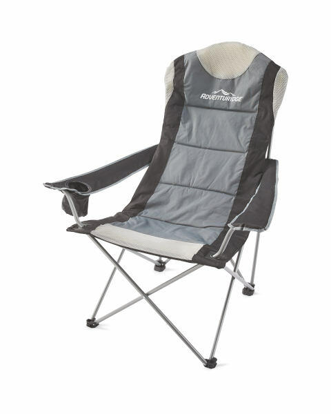 Black And Grey Camping Chair