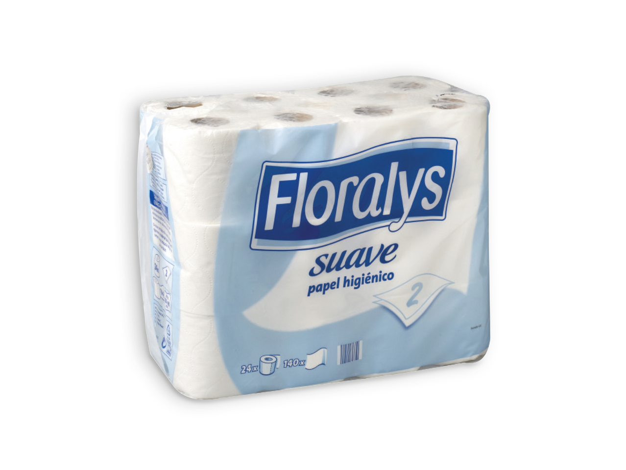 FLORALYS(R) Papel Higiénico 2 Folhas