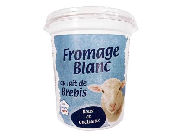 Fromage blanc nature au lait de brebis