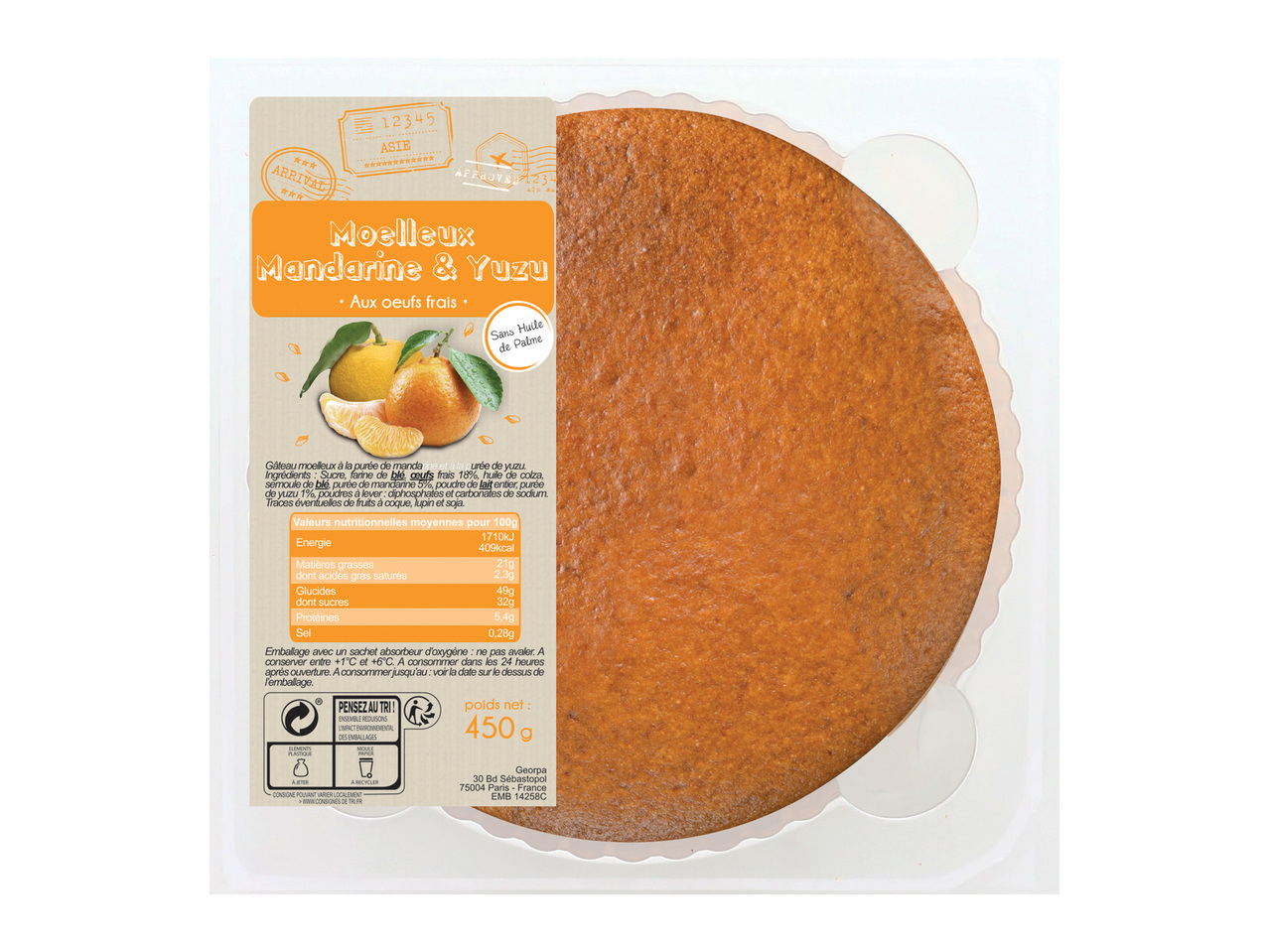 Moelleux mandarine-Yuzu1