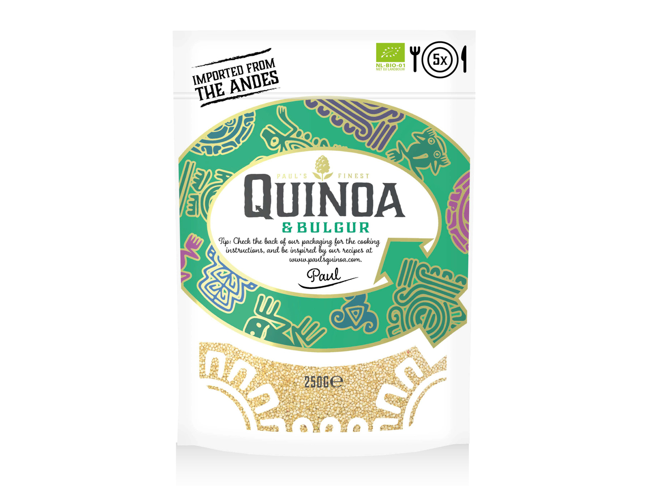 Quinoa & bulgur bio