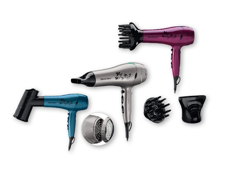 SILVERCREST PERSONAL CARE 2,200W Ionic Hairdryer