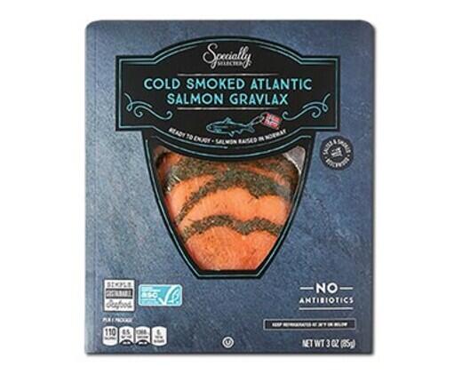 Specially Selected 
 Cold Smoked Salmon Gravlax