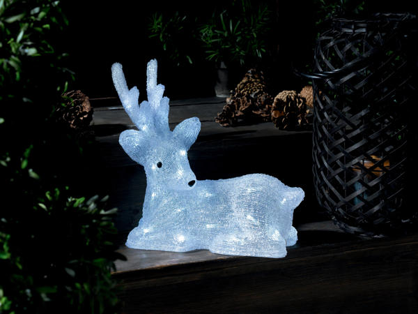 LED Light-Up Christmas Figurine
