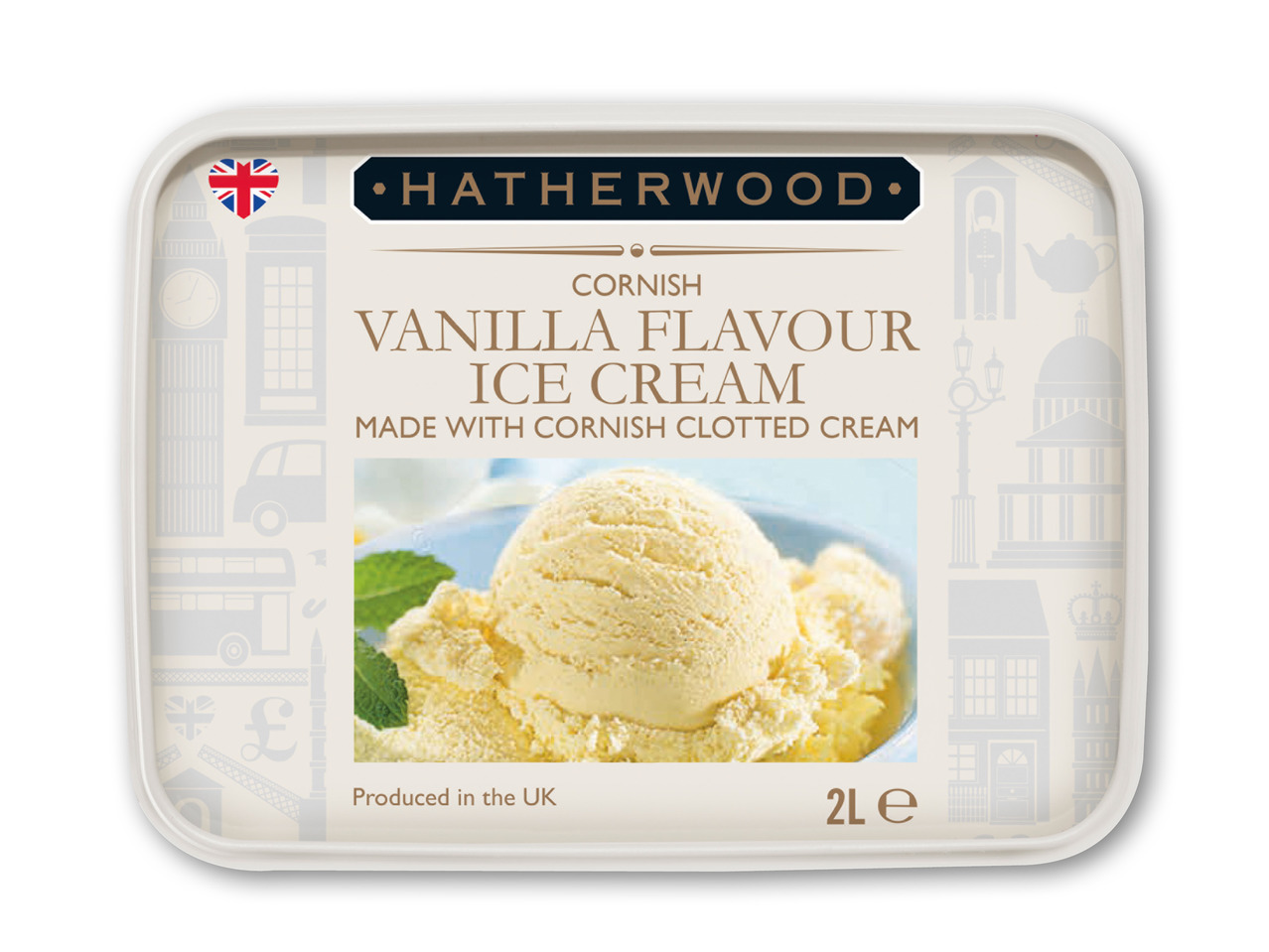 HATHERWOOD Cornish vaniljeis