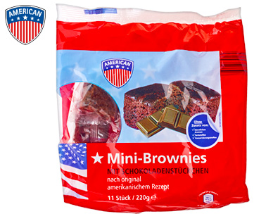AMERICAN Mini-Brownies