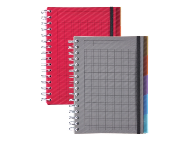 Spiral-Bound Notebook with Dividers