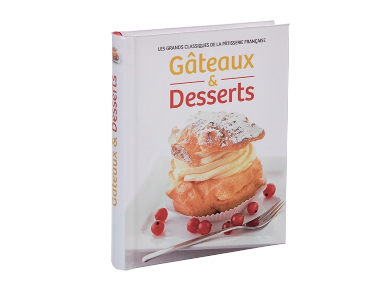 Livre de cuisine ou de pâtisserie française
