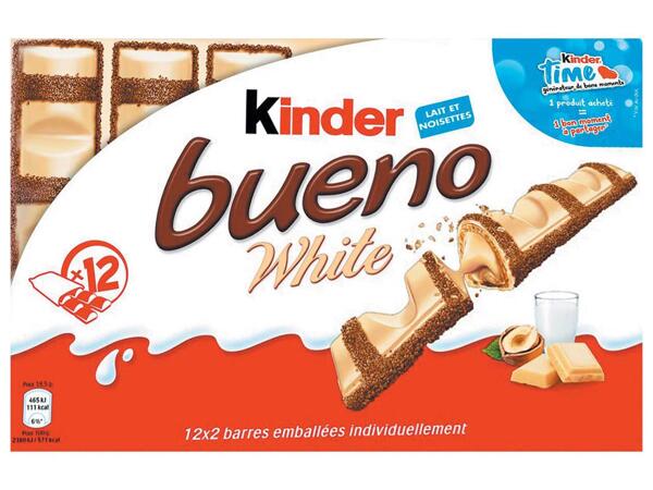 Kinder Bueno white