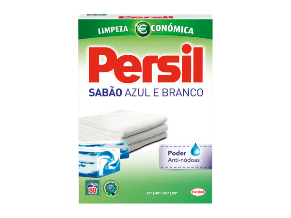 Persil(R) Detergente Sabão Azul e Branco em Pó 88 Doses/ Gel 90 Doses