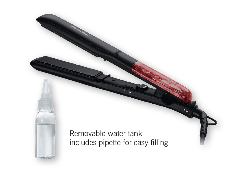 SILVERCREST PERSONAL CARE Hair Straightener with Steam Function