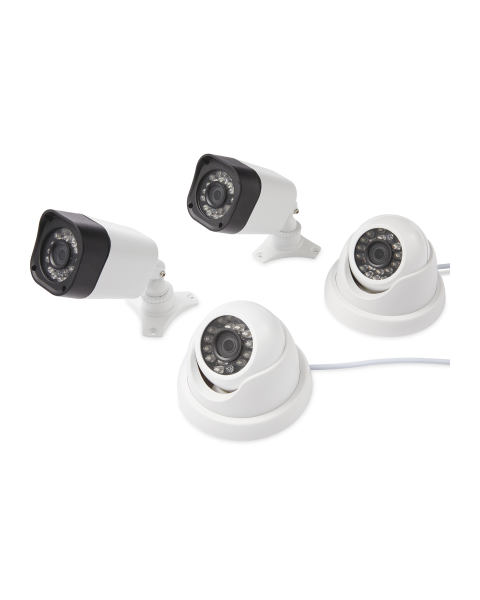 1080P 4 HD Camera Home CCTV Kit