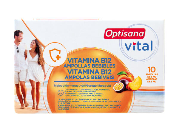Optisana(R) Vitamina B12 Ampolas
