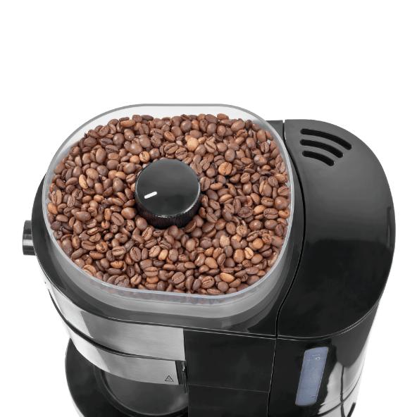 Machine à café avec moulin à grains de café