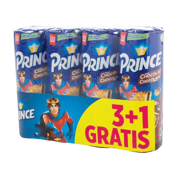 Lu Prince chocoladebiscuits, 4-pack