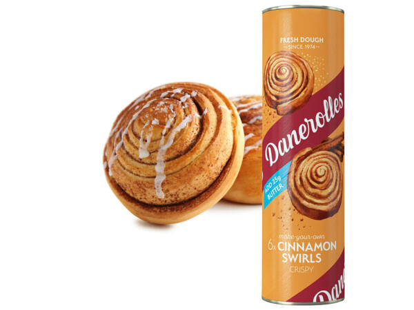 Danerolles Crispy Cinnamon Swirls