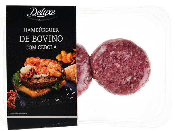 Deluxe(R) Hambúrguer de Bovino com Cebola