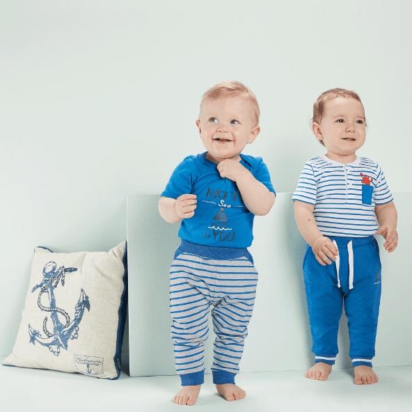 Spodnie dziecięce dresowe z bawełną BIO