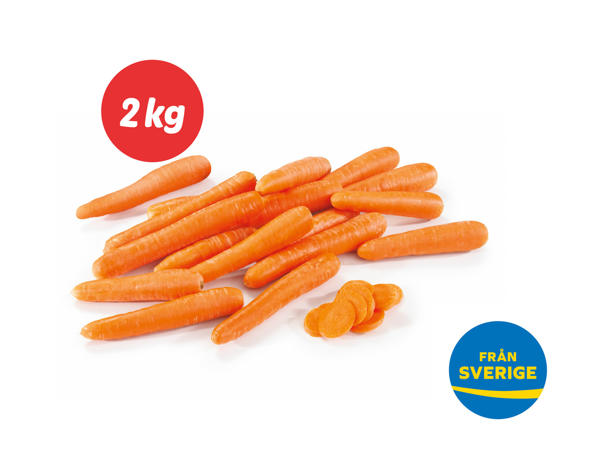 Morötter, 2 kg