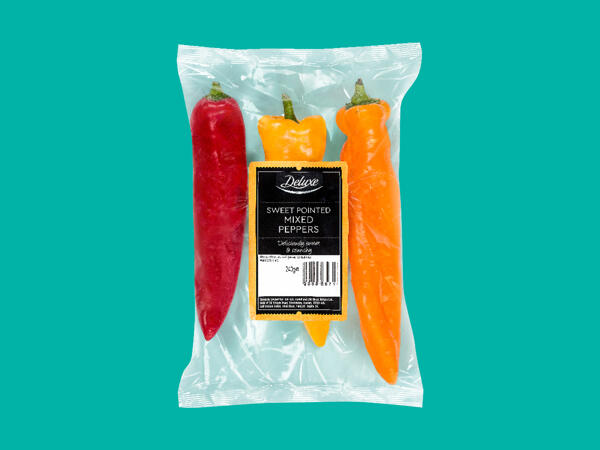 Deluxe Sweet Pointed Mixed Peppers
