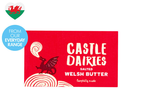 Castle Dairies Welsh Salted Butter