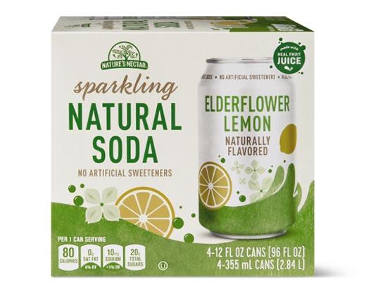 Nature's Nectar 
 Sparkling Natural Soda Assorted Varieties