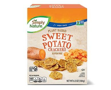 Simply Nature 
 Sweet Potato Crackers