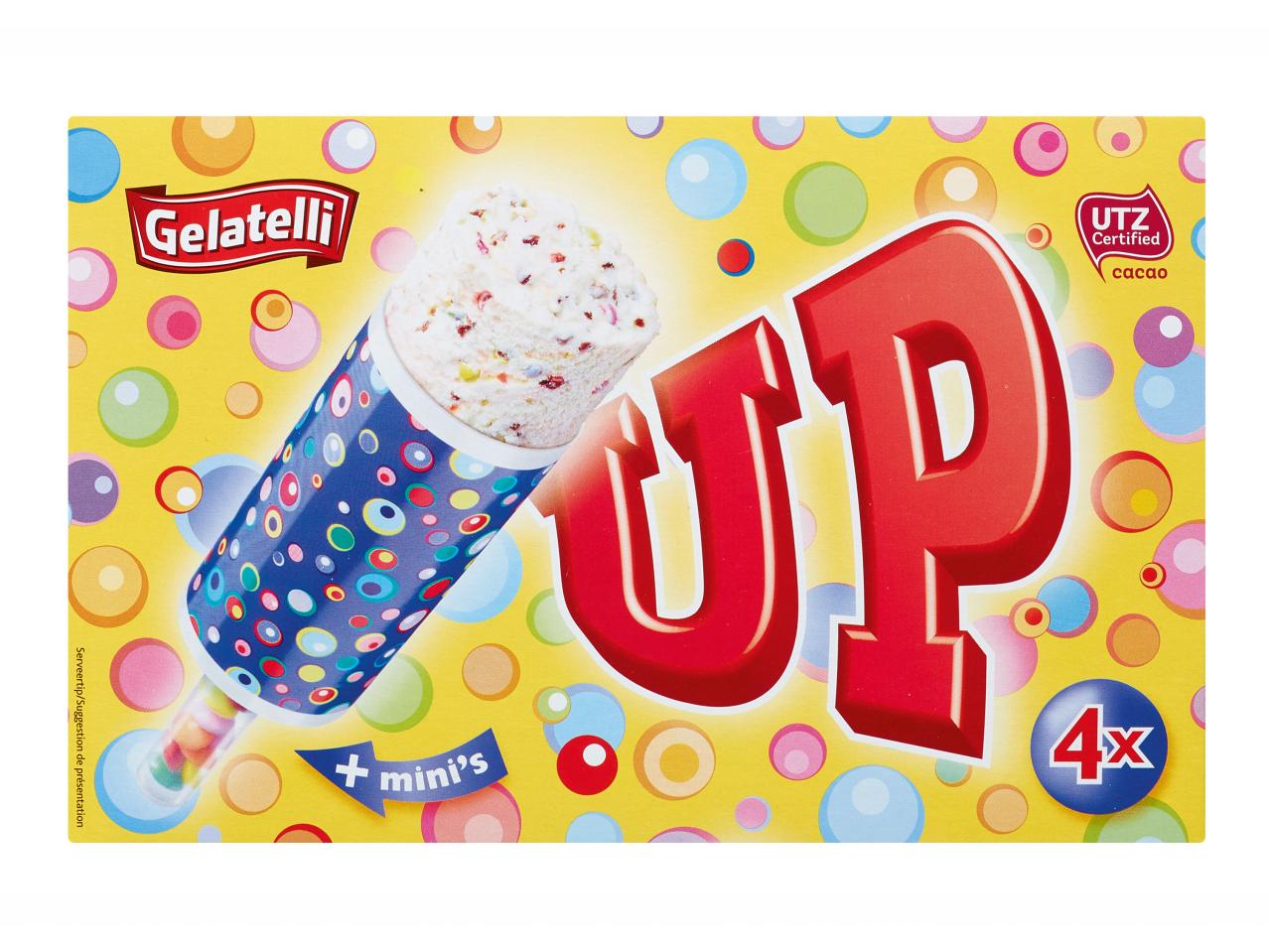 Glace vanille push-up