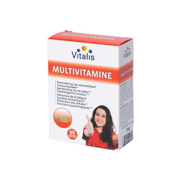 VITALIS(R) 				Vitamines of mineralen, 40 st.