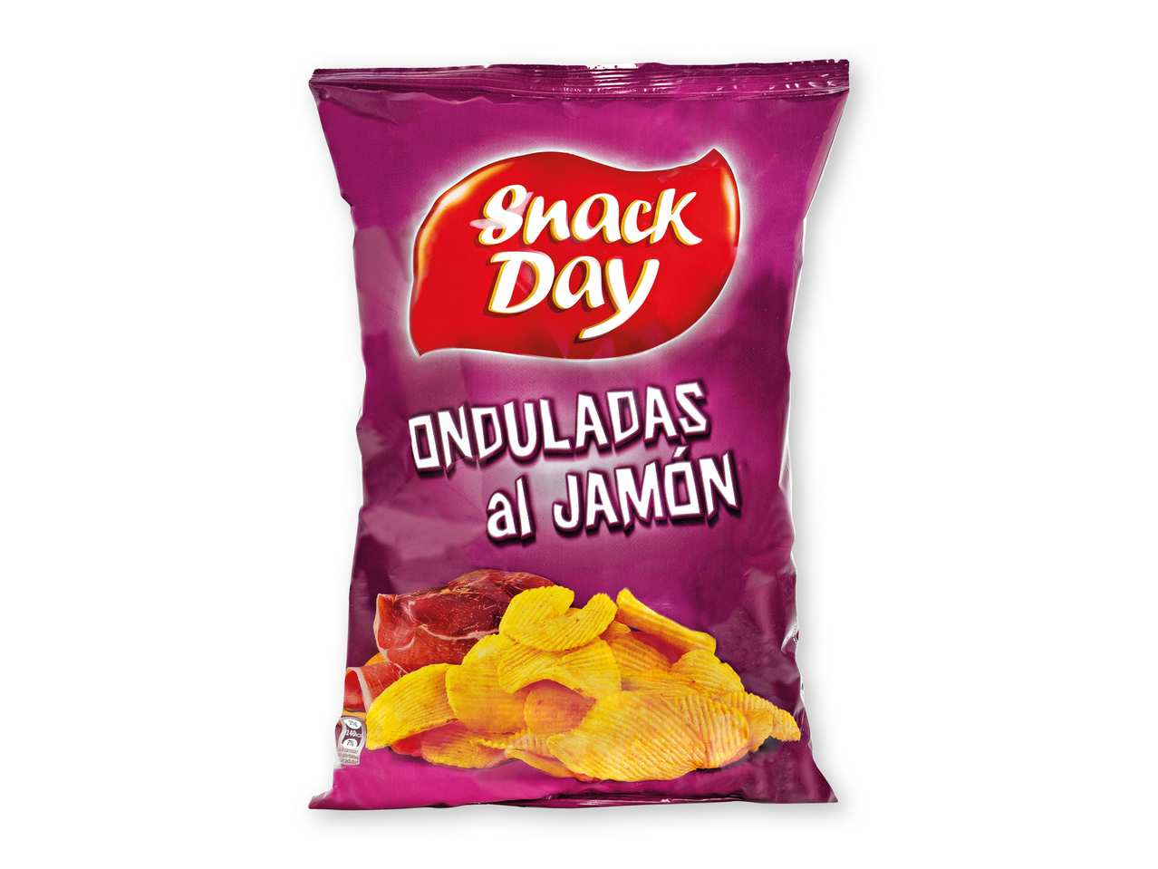 "SNACK DAY" Patatas sabor jamón